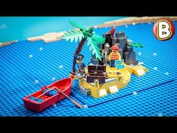 LEGO 6254 Rocky Reef Pirates | Stop Motion Review