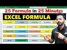 Microsoft excel | How to use excel formula and functions in Excel | Excel Formulas