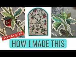 UNVEILING THE ARTISTRY: A step by step guide to how I made this mosaic