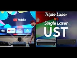 AWOL Vision LTV-3500 Pro Triple Laser UST vs Single Laser BenQ V7050i?