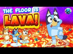 ❄️ Bluey - Freeze Dance❄️ | The Floor is Lava | Brainbreak Party For kids | Danny Go Noodle!