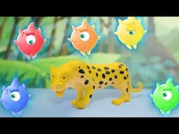 Cheetah Solve Puzzles | Dinosaur Learns Good Habits | And More Amazing Videos for Kids