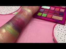 Iridescent Multichrome Eyeshadow Goodness!! | Dragon Fruit Palette