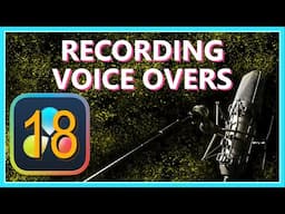 HOW TO RECORD VOICE OVERS IN DAVINCI RESOLVE 18