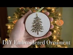 Embroidered Ornament DIY Christmas Tree