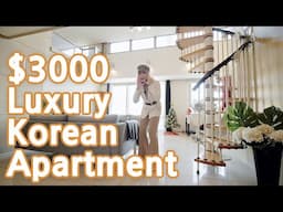 $3000 LUXURY Korean Apartment Tour | Gangnam, Seoul, Korea