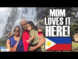 Showing my Mom Beaches and Waterfalls in the Philippines