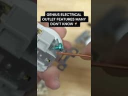 Electrical Outlet Features Many Don’t Know About! #shorts