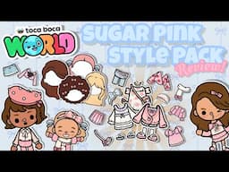 Sugar Pink Style Pack Review! | Toca Boca World (OUT NOW!) Toca boca