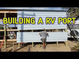 How I built my RV Port 28'x13'x13'