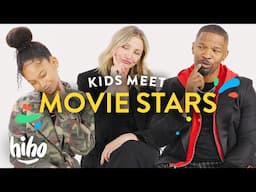 Kids Meet Movie Stars! Jamie Foxx & Cameron Diaz | HiHo Kids