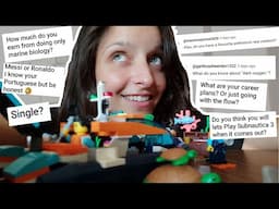 Building "ocean exploration" Lego and answering your questions