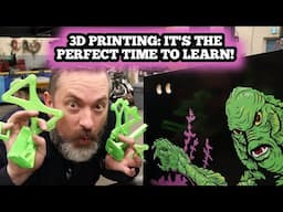 Now is the perfect time to learn 3D printing!