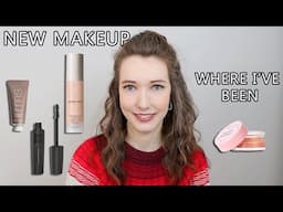 get ready with me | where I've been | new makeup from Rose Inc, RMS Beauty, Pacifica, MOB Beauty