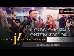 Milos Pavlovic Kika & Orkestra Skorpionii - Revelionul Sarbesc 2025 @Complex-Flonta