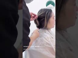 【美容師の新常識】2分30秒で完成！リアルサロンで試したヘアカット革命 #ボブカット  #ヘアカット  #カット動画  #haircut  #カットの方法  #カットの仕方  #ボブ前髪なし #琴似