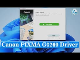 ✅ How To Install Canon PIXMA G3260 Driver in Windows Computer