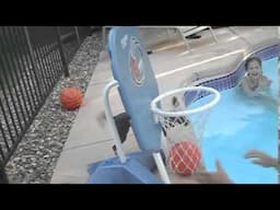 CRAZY BASKETBALL DOG SHOOTING HOOPS! | imthaaatgirl07 ♡