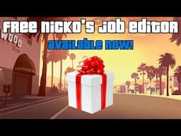 GTA 5 Online - Nicko's Job Editor for Free Available Now (JTAG & RGH)