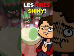 Quel est le PIRE POKÉMON SHINY ? ✨️🤢