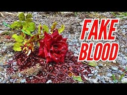 Easy DIY Fake Blood for Halloween