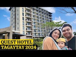 [ENG SUB] TAGAYTAY STAYCATION: Quest Hotel Tagaytay Hotel & Room Tour 2024