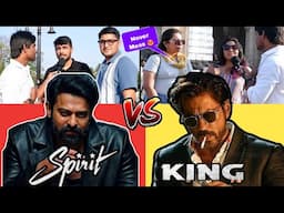 Which Movie Will Be HIT OR FLOP | King VS Spirit public reaction srk vs Prabhas trailer new teaser