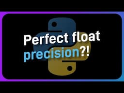 Python's decimals SOLVE the floating point problem!