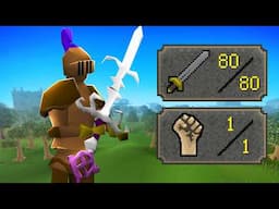 Level 40 with a Godsword