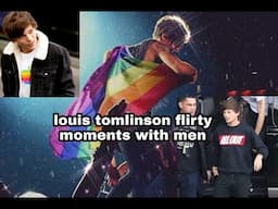 louis tomlinson flirty moments with men