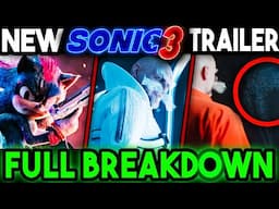 New Sonic Movie 3 Trailer 2 Breakdown & Reaction