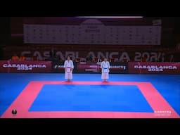 Eiji Otsuki vs Sakichi Abe | Bronze Medal Male Kata | Casablanca 2024