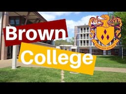 Brown College Tour (Dorms, Culture, Campus and more) | Rice University Residential Colleges