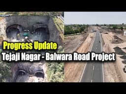 Progress Update on Tejaji Nagar - Balwara Road Project | Megha Engineering