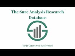 Introducing the Sure Analysis Research Database: Your Questions Answered