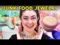 DIY Resin Junk Food Jewelry