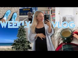 Spend the week with me! VLOG | Nursery vision board, house updates, ikea trip, mum life & family