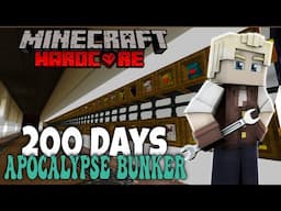 200 Days: Apocalypse Bunker Edition (Hardcore Modded Minecraft | Storyline)