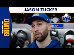 "Our Response Was That We Won" | Jason Zucker After Sabres Win Over New Jersey, Tage Thompson Hit