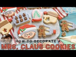 How to Decorate Mrs. Claus Cookies