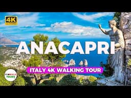 Anacapri, Italy: A Scenic Walking Tour from Ancient Steps to Mountain Peaks 4K60fps