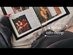 a filofax infodump | ep. 9 ✸ progress, an undercover bog vlog