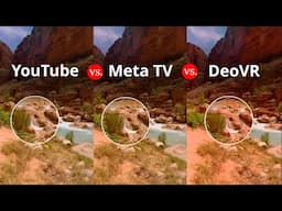 YouTube VR vs Meta Quest TV vs DeoVR