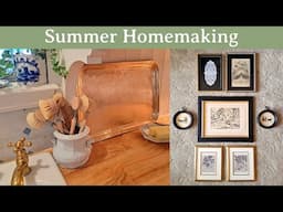 Summer Homemaking Polishing Copper & Preserving Peaches