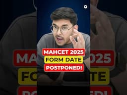 💥MAH CET 2025 Form Fillup Date Extended! ⚠️ New Deadline & Important Updates! #MBA #MAHCET2025