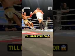 WHAT A SHOT from Darren Till to drop Taylor🥊😳#XSeries20 | LIVE on DAZN | @MisfitsBoxing