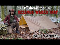 Bushcraft Spain’s Nessmuk waxed tarp