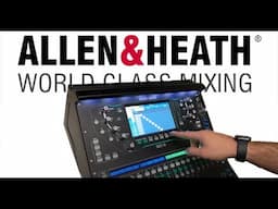 DataDump: How we configure our Audio Mixer for most bands (Allen & Heath SQ5)