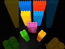 ASMR stacking Building Blocks/ASMR Relaxation Satisfaction #shorts#asmr #buildingblocks