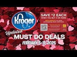 *FREE Eggs???* Kroger UPDATED Must Do Deals for 2/5-2/11 | MEGA SALE & MORE